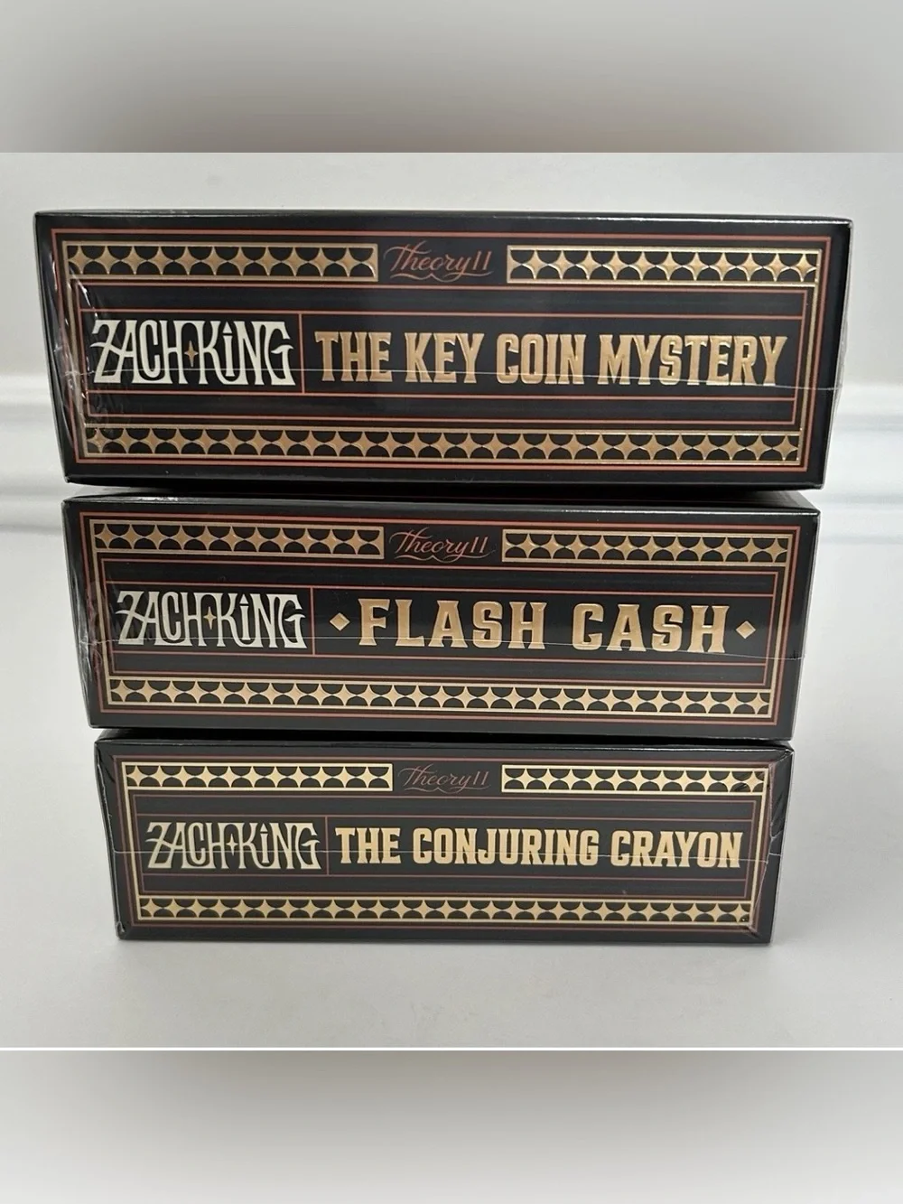 Trickstarters Key Cash Crayon Magic Set Kit LOT OF 3 Theory11 Zach King NIB Gift